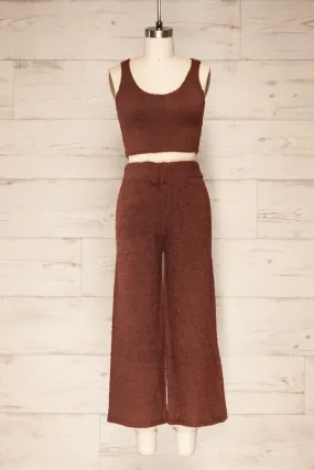 Set Loft Brown | Cami & Pants