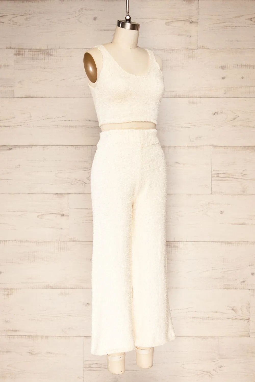 Set Loft Ivory | Cami & Pants