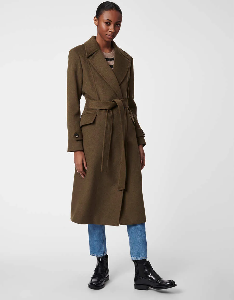 Signature Belted Wool Coat