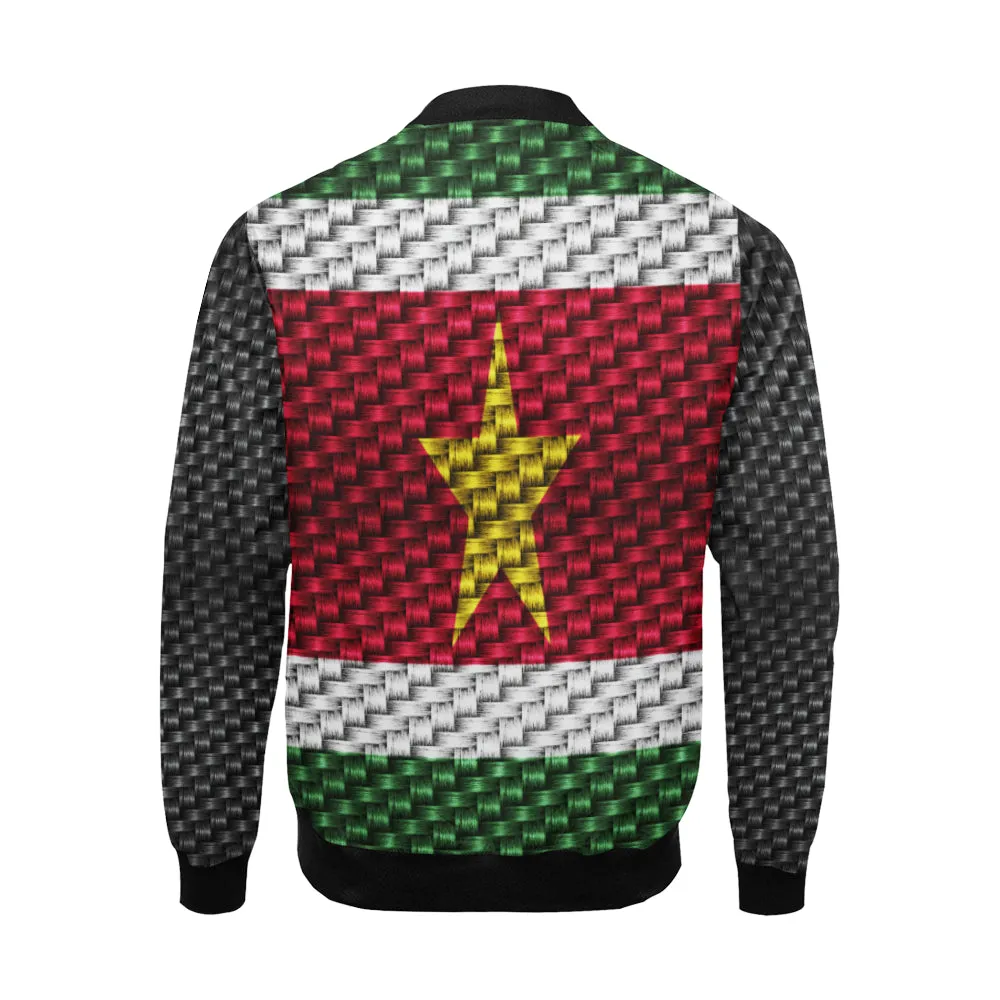 SURINAME All Over Print Bomber Jacket