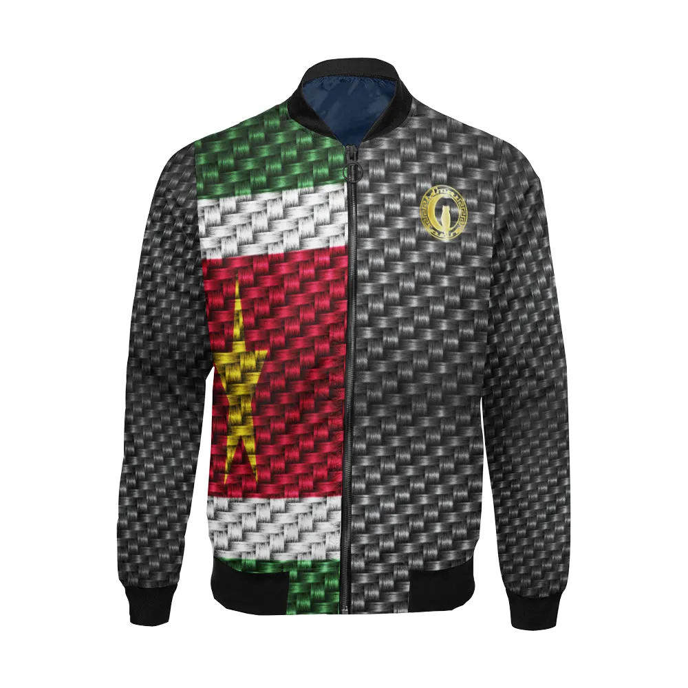 SURINAME All Over Print Bomber Jacket