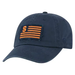 Syracuse Orange TOW Navy "Flag 4" Crew Adj. Relax Hat Cap