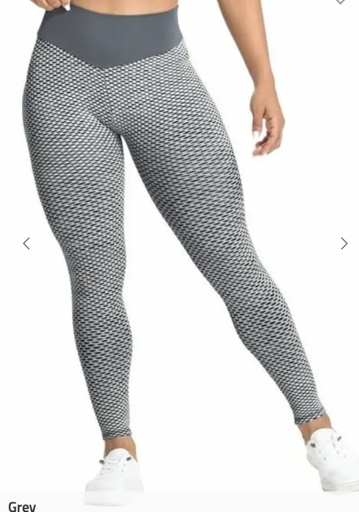 Texture High Waist Leggings