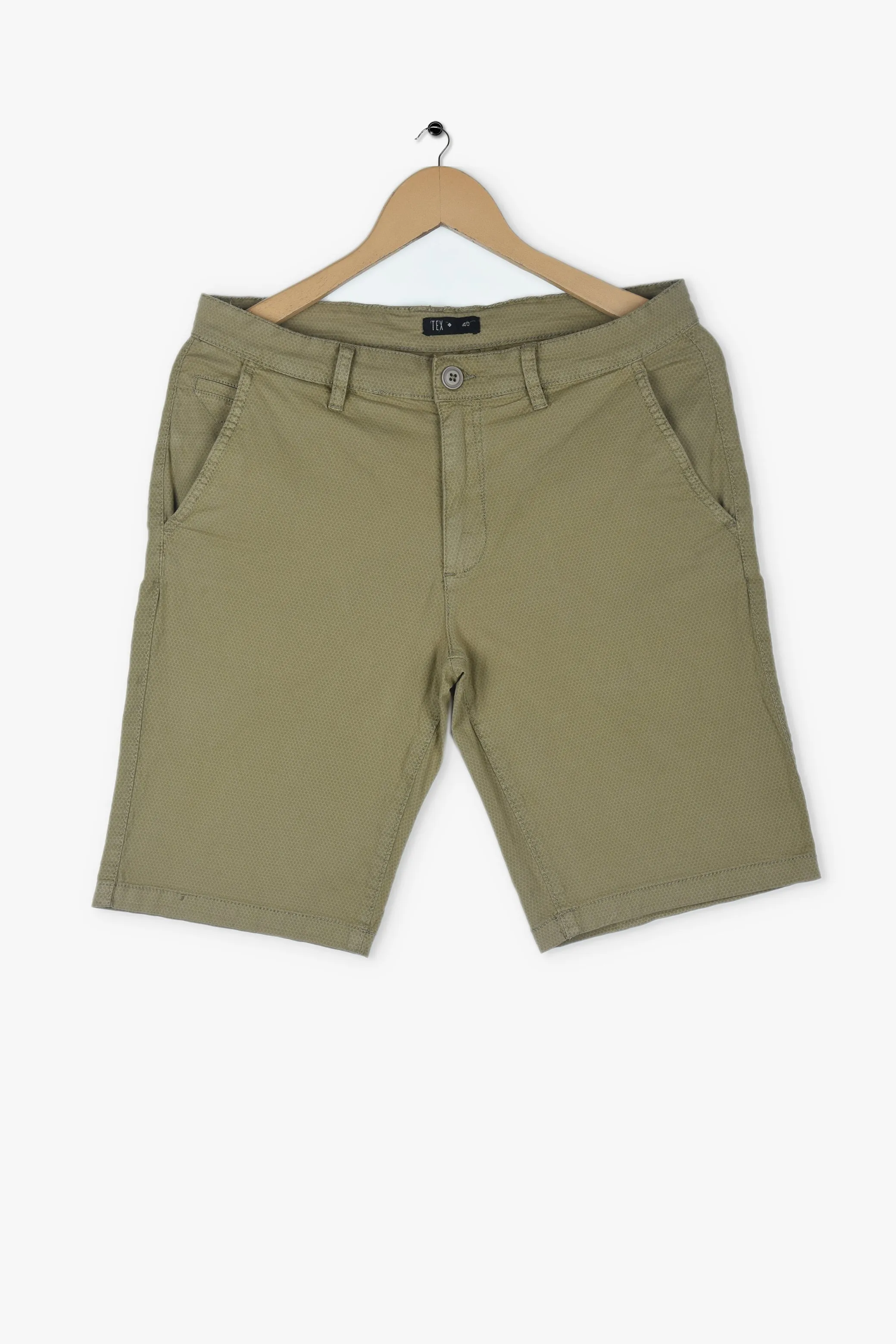 TEXTURED WEAVE SMART FIT CHINO Shorts