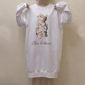 The Kitten Loose Sweater Dress SD00590