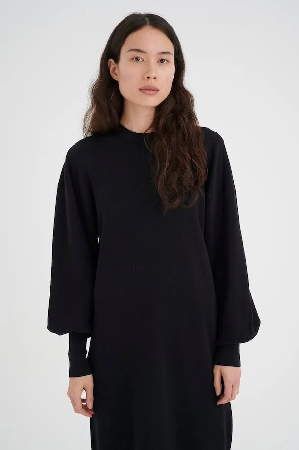 The Sammy Sweater Dress by InWear - Black - PLUS