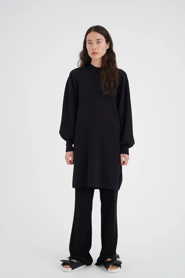 The Sammy Sweater Dress by InWear - Black - PLUS