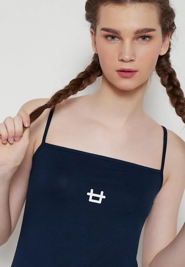 Third Day LTD18 HEM camisole kamisol tanktop tali logo navy