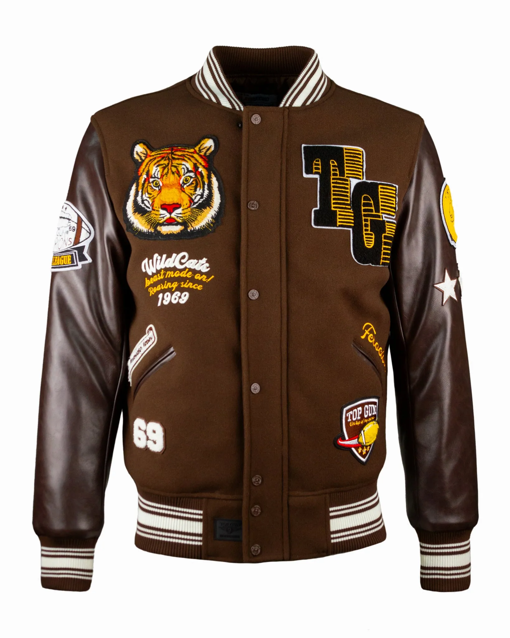 TOP GUN® "WILDCATS" VARSITY JACKET