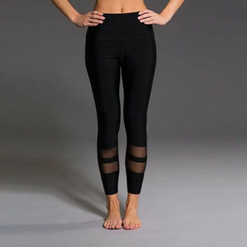 Trendy High Waist Sports Yoga Pants