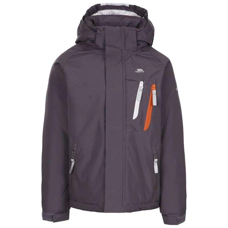 Trespass Specific Children's Kids Jacket -  Dark Grey