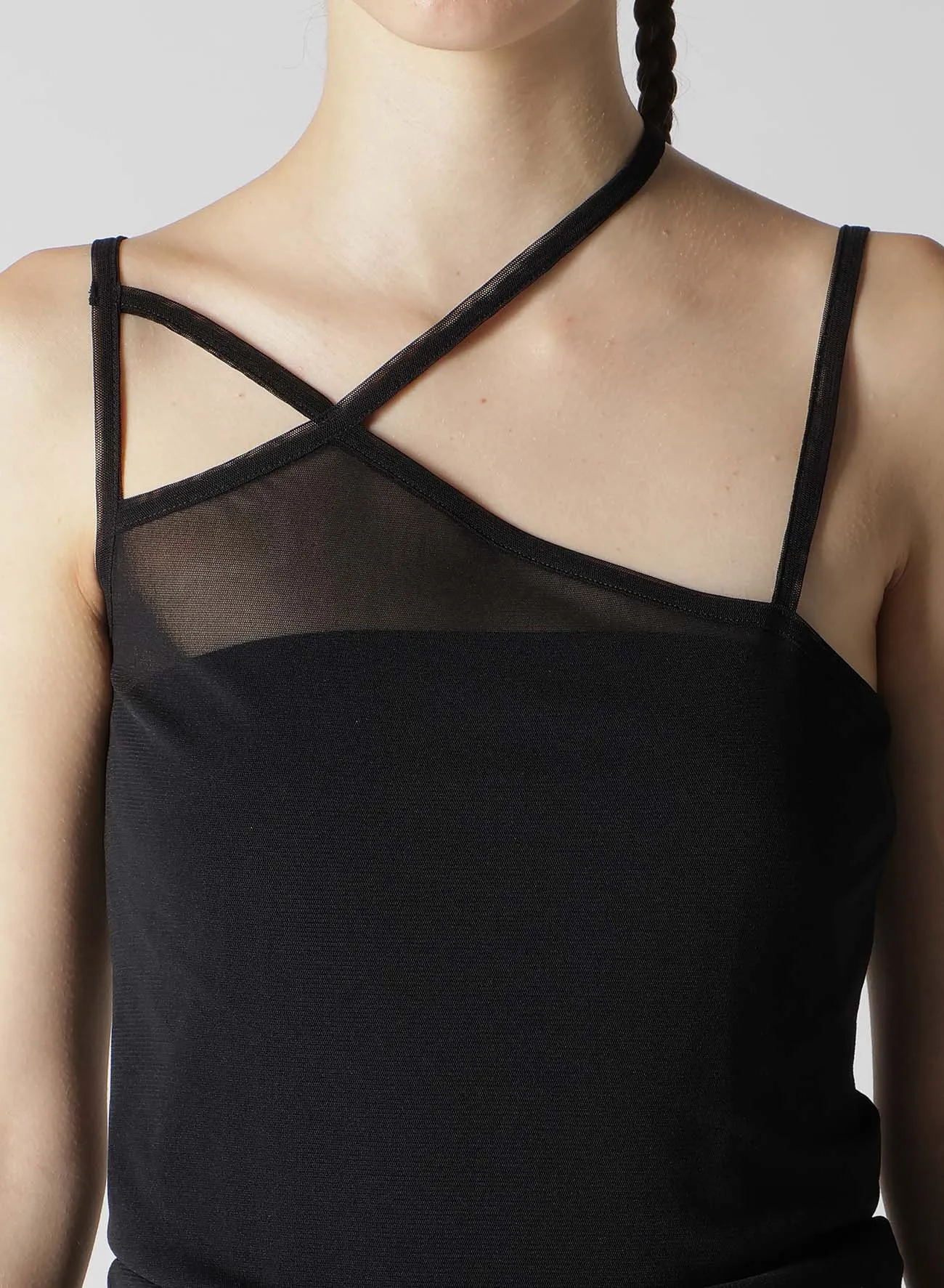 TULLE STRING DETAIL CAMISOLE