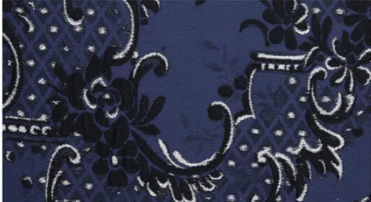 Tuxedo Navy & Blue Jacquard Patterned Jacket /  Style Number J39131/220