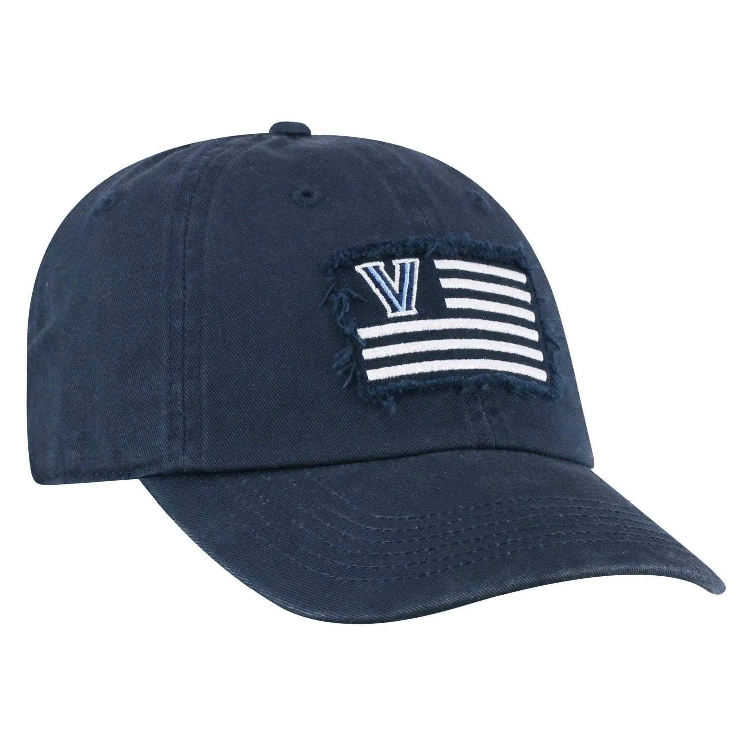 Villanova Wildcats TOW Navy "Flag 4" Crew Adj. Relax Hat Cap