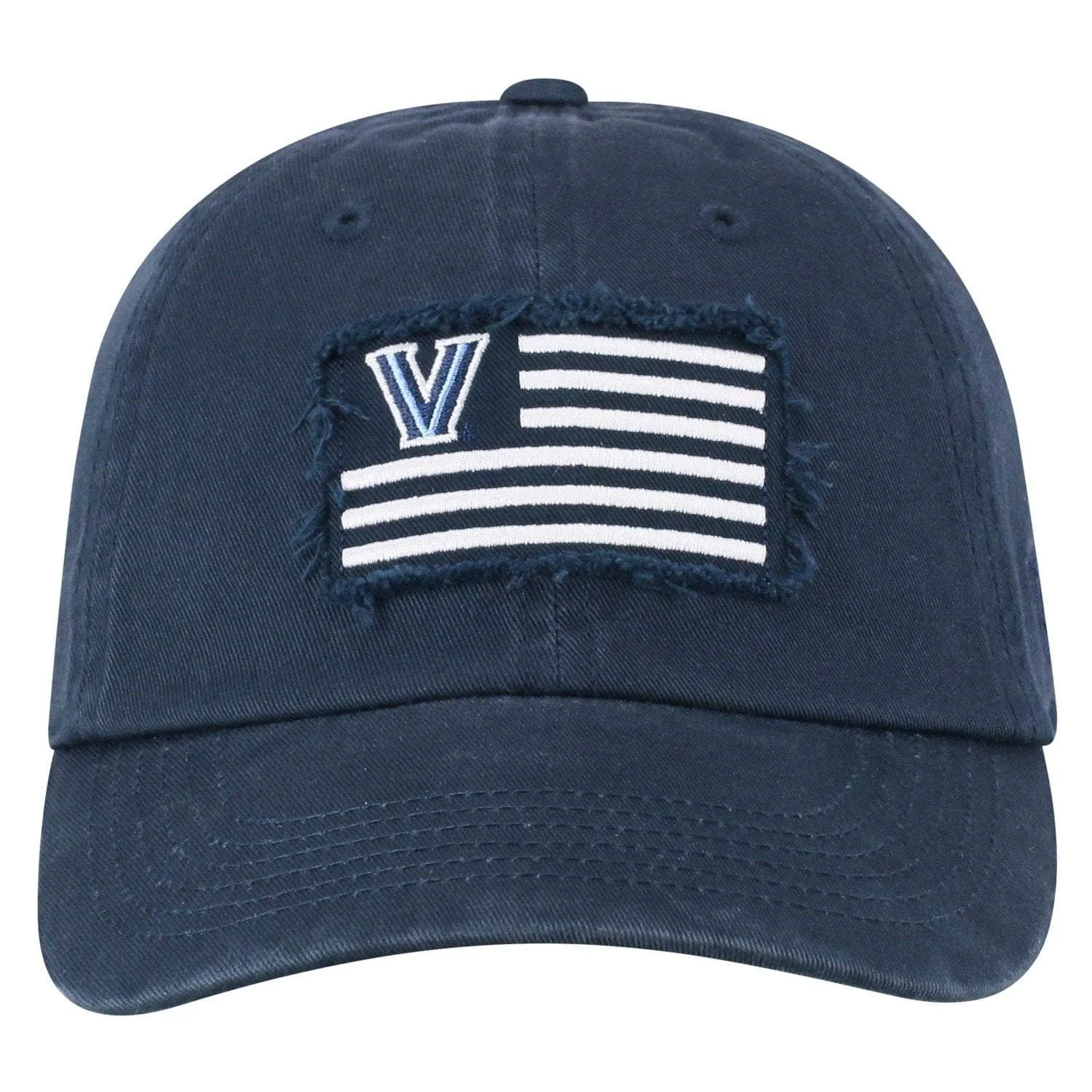 Villanova Wildcats TOW Navy "Flag 4" Crew Adj. Relax Hat Cap