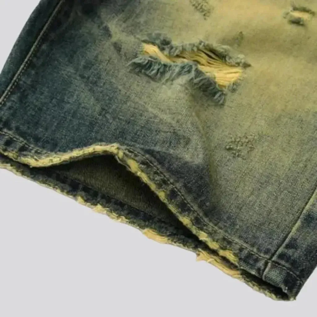 Vintage men's denim shorts