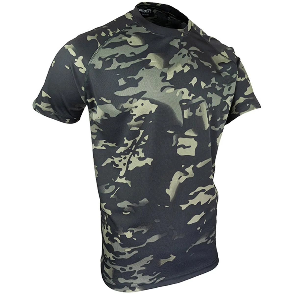 Viper Mesh-Tech T-Shirt VCam Black Camo