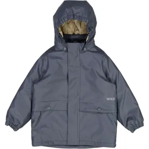 Wheat Rain Coat Ajo Thermo Greyblue