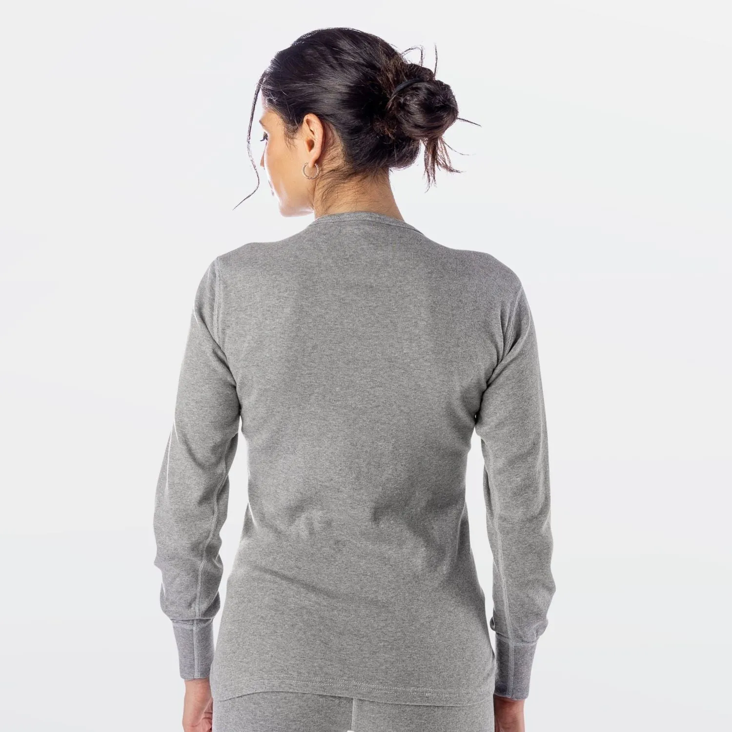 Women's Chill Chasers Cotton Rib Base Layer Top