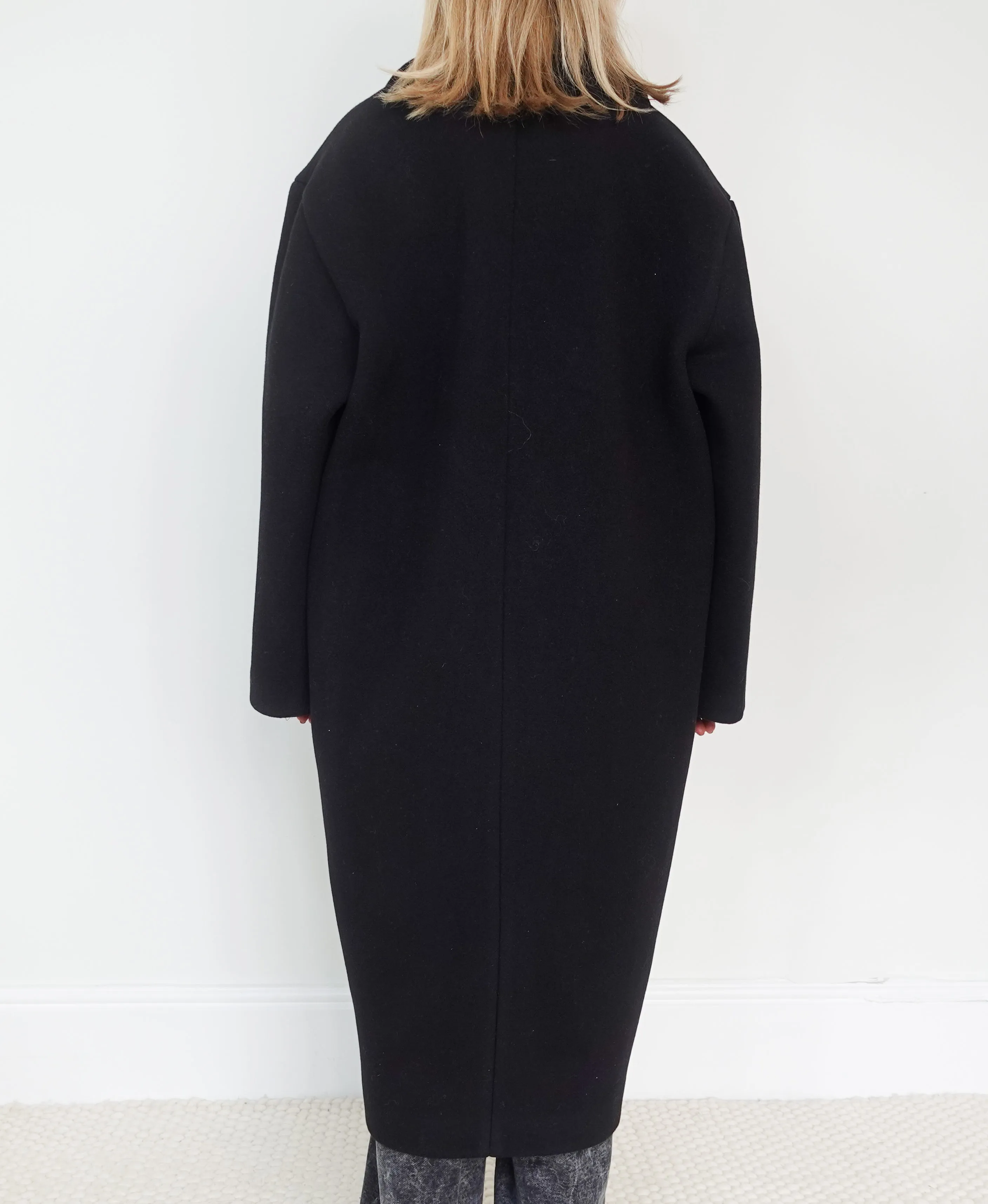 Wool Cocoon Coat RRP £895