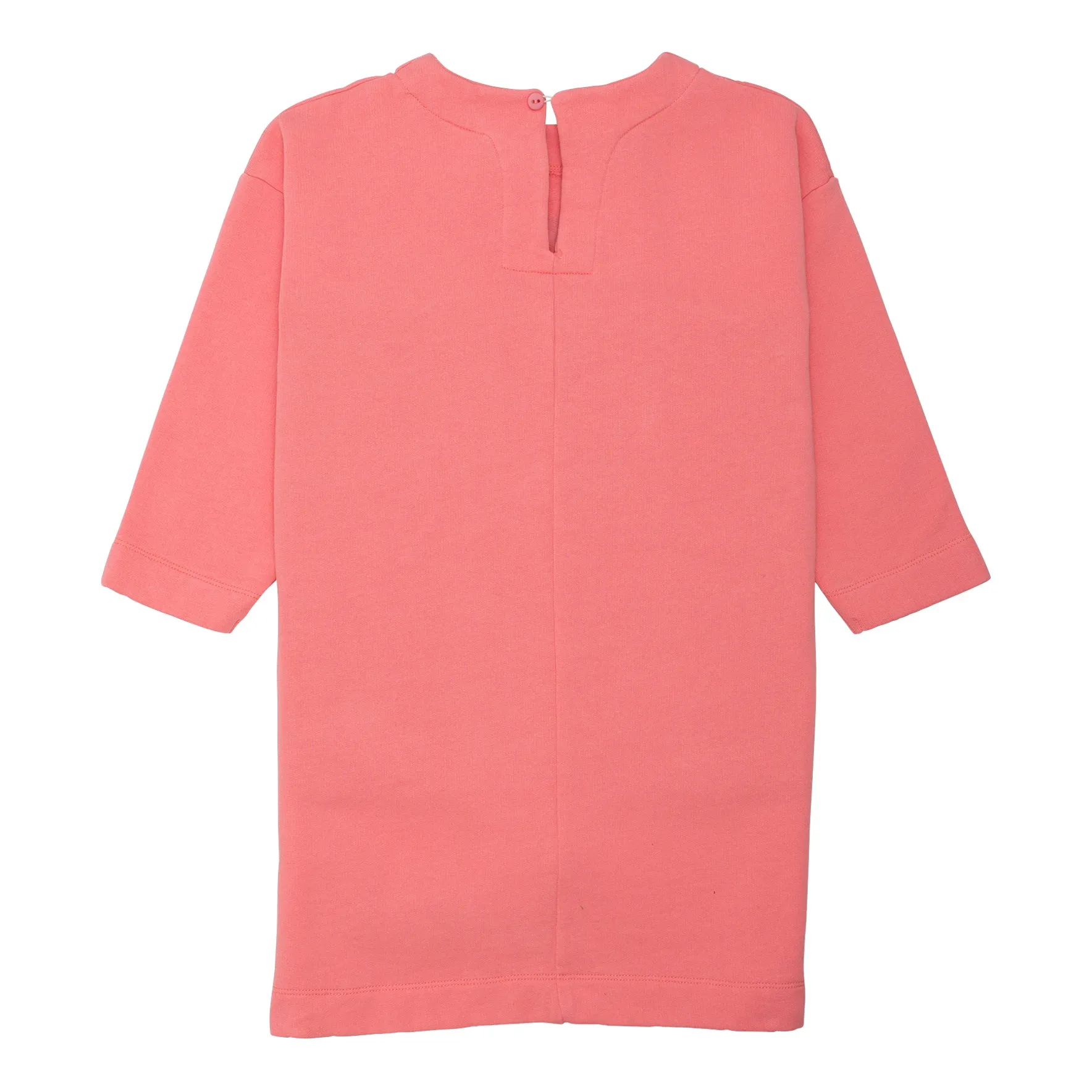 WYNKEN PLUSH PINK SWEATER DRESS